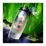 NorAqua sticlă motivațională cu infuzor de fructe