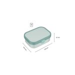 Mepal Bento box - Take a break cutie pentru prânz - midi - Nordic Black