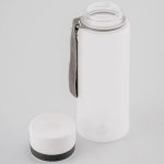 EQUA sticlă din plastic fără BPA - MATTE WHITE