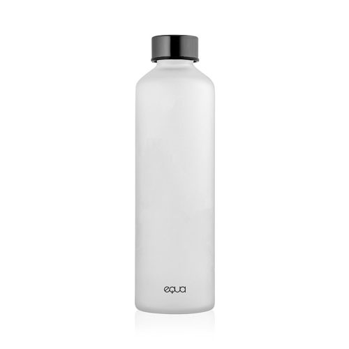 EQUA MISMATCH sticlă de apă din sticlă 750 ml - Velvet Black