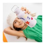 EQUA TIMELESS KIDS sticlă de apă din oțel inoxidabil 600 ml - AVOCADO