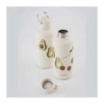 EQUA TIMELESS KIDS sticlă de apă din oțel inoxidabil 600 ml - AVOCADO