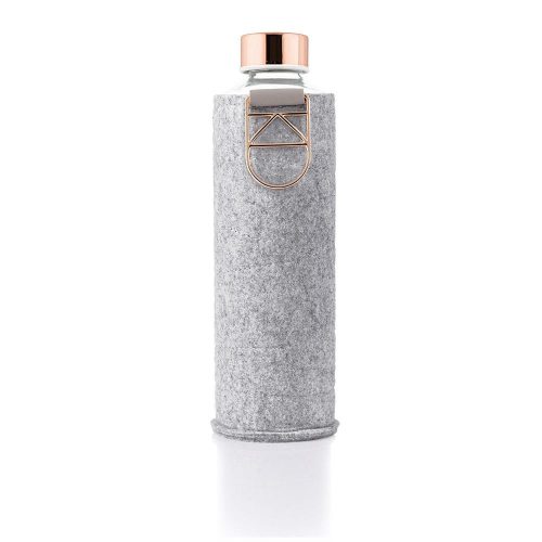 EQUA MISMATCH sticlă de apă din sticlă 750 ml - Rose Gold