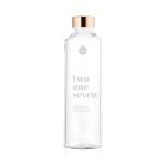 EQUA MISMATCH sticlă de apă din sticlă 750 ml - Rose Gold