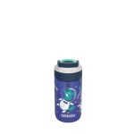 KAMBUKKA LAGOON Space Animals sticlă din plastic cu pai – 400 ml