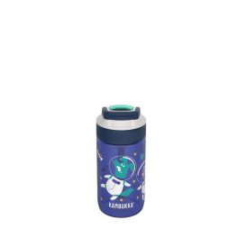  KAMBUKKA LAGOON Space Animals sticlă din plastic cu pai – 400 ml