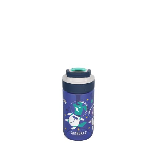 KAMBUKKA LAGOON Space Animals sticlă din plastic cu pai – 400 ml