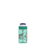KAMBUKKA LAGOON Juggling Dinos sticlă din plastic cu pai – 400 ml