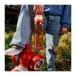 KAMBUKKA ELTON 1000 ml sticlă din plastic fără BPA – Orange Vibes