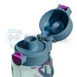 Sticlă de apă 650 ml ARS UNA din plastic fără BPA - MENTĂ-LILĂ