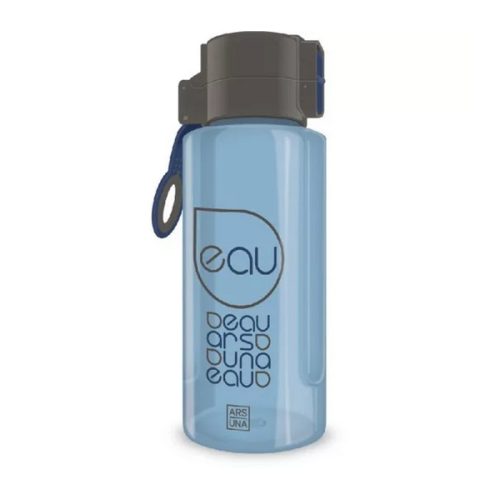 650 ml ARS UNA sticlă sport din plastic fără BPA - Gri-albastru