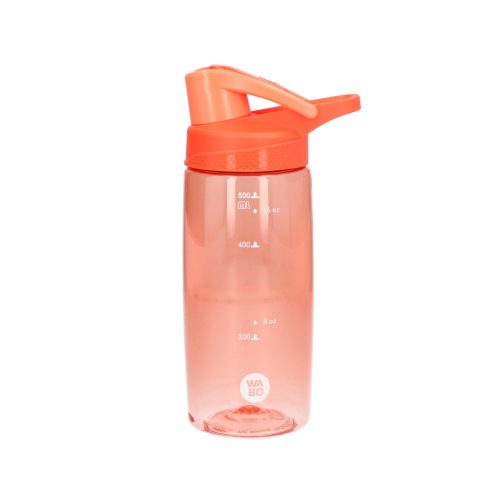 WABO sticlă reutilizabilă din plastic fără BPA 550 ml - Coral