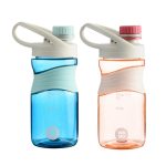 WABO sticlă din plastic fără BPA cu capac înșurubabil - 450 ml - Albastru