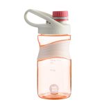 WABO sticlă din plastic fără BPA cu capac filetat - 450 ml - Roz