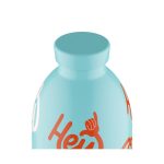 24BOTTLES Clima 850ml termos din oțel inoxidabil, Hey! Blue