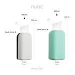 Sticlă din sticlă Nuoc - 500 ml - crem