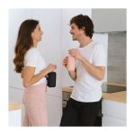 Sticlă din sticlă Nuoc - 500 ml - crem